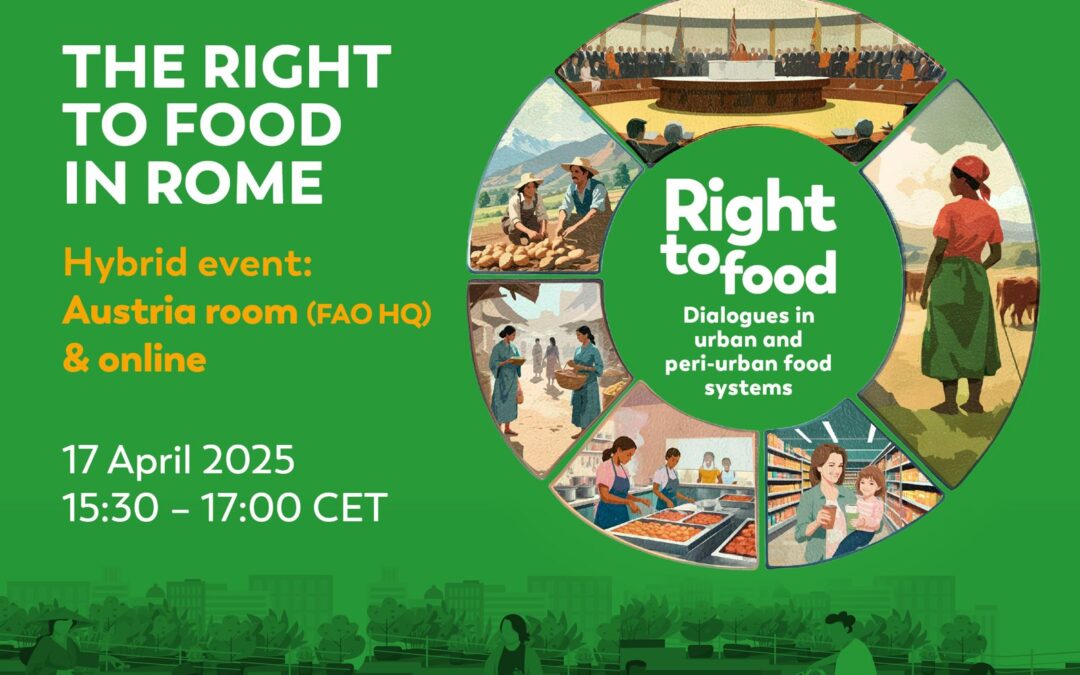 Diritto al cibo, il 17 aprile l’evento di OIPA e FAO a Roma